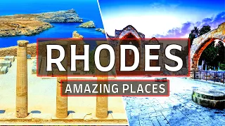 10 AMAZING PLACES YOU MUST VISIT in RHODES GREECE