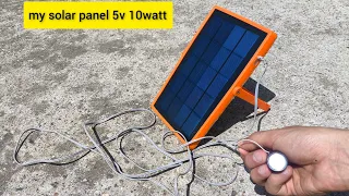 my solar panel 5v 10watt