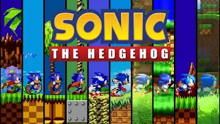 All 2D Green Hill Zones in Sonic Series (1991-2023)