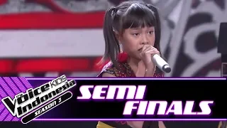 Vani "Butet - Sik Sik Sibatumanikam (Medley)" | Semifinals | The Voice Kids Indonesia Season 3 GTV