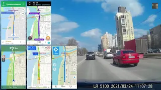 Google Maps, Waze, 2ГИС, Яндекс.Навигатор, Maps.me - сравнение навигаторов в реальной поездке