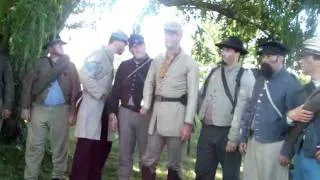Ed and the Confederate Prisoners at Ft DE