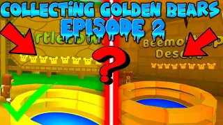 🌈COLLECTING GOLDEN BEARS EPISODE 2 !!! - Super Bear Adventure Walkthrough