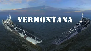 World of Warships Blitz Maxed - Vermont vs. Montana