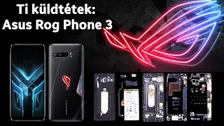 Elsőként a kezemben: Asus Rog phone 3 | Szétszerelés - kijelző csere | ROG 3 atomjaiban