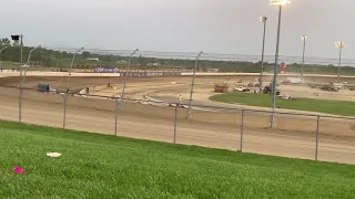 Mansfield Motor Speedway sprint car crash