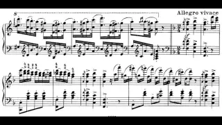 Liszt - Hungarian Rhapsody No. 14 (Audio+Sheet) [Cziffra]