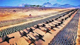 6,000,000 Zombies & Orcs Attacks WW2 Artillery Battalion! - Ultimate Epic Battle Simulator 2 UEBS 2