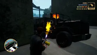 GTA 3 Definitive Edition Harwood Rampage + Six Star Escaped