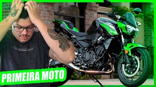 KAWASAKI Z400 SERVE COMO PRIMEIRA MOTO?