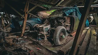 Collapsed BARN FIND Crushing OVER 30 CLASSIC Cars HEARTBREAKING