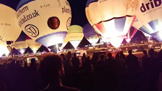 Bristol Baloon Fiesta 2018 Thursday Night Glow