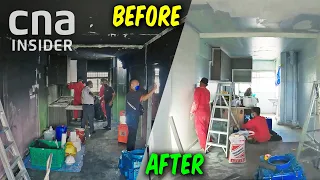 After A HDB Fire, The Disaster Recovery Pros Who Clean Up & Fix Homes