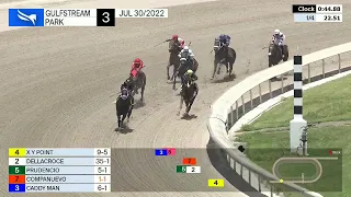 Gulfstream Park Carrera 3 - 30 de Julio 2022