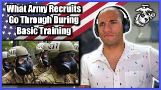 Marine reacts to Army Basic Training