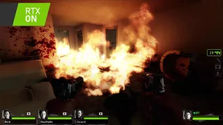 Left 4 Dead 2 - RTX ON vs OFF - 2021 Next Gen Graphics Raytracing Mod