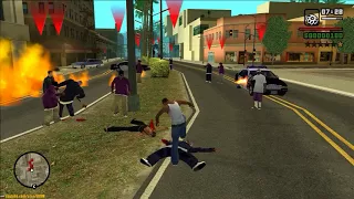 GTA San Andreas - Ballas Attack