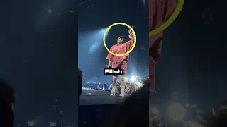 Billie Eilish Catches Bra While Performing #shorts