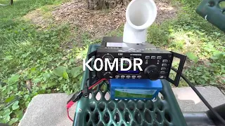 Xiegu G90 from K0OMH on bicycle = fun with 3 contacts in vid with (KU8T K0MDR N0IWT)