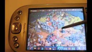 Видеообзор игр для КПК HP iPAQ h4150 2 часть.