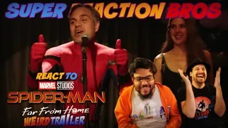 SRB Reacts to SPIDER-MAN FAR FROM HOME Weird Trailer FUNNY SPOOF PARODY by Aldo Jones