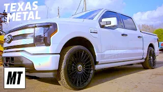 Air Suspension on an Electric Truck?? | Texas Metal | MotorTrend