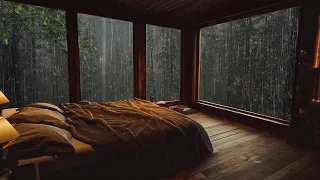 NO ADS || Ten Hours of Rain Sounds || Front Porch || Calming for Sleep, Work, Study, ASMR