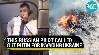 Watch Russian pilot denounces Putin's invasion of Ukraine; Calls war a crime in flight | Viral video