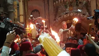 Holy Fire in Jerusalem,  2018