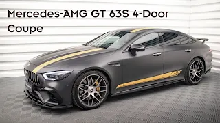 Mercedes-AMG GT 63S 4 Door Coupe | Maxton Design Splitter Set | Presentation #189