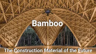 Bamboo : The Construction Material of the Future I eco friendly sustainable green building material