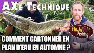 🎓  Brochet : Stratégies Automnales en Plan d'Eau - AXe Technique