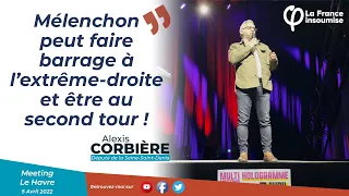 Présidentielles 2022 : "Mélenchon peut être au second tour face à Macron" - Alexis Corbière au Havre