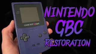 Restoring a Nintendo GameBoy Color!