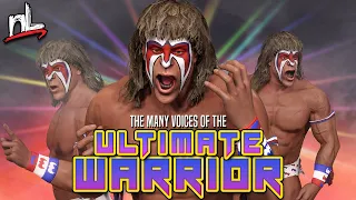 The Voices of DESTRUCITY! The Ultimate Warrior Compilation (WWE 2K23 MyGM)