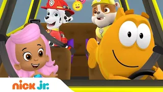 Nick Jr.’s Traffic Jams #2 🚙🎶 Sing Along w/ Molly (Bubble Guppies), Marshall & Rubble (Paw Patrol)