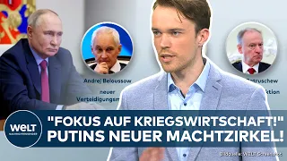 RUSSLAND: "Größte Überraschung!" Putins Personalrochade! Kreml-Chef baut Verteidigungsapparat um!