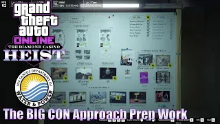 GTA Online Diamond Casino Heist - The BIG CON Approach Prep Work (Maintenance)