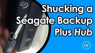 How to Remove / Shuck the Hard Drive from Seagate Backup Plus Hub