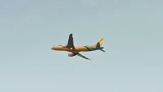 Cebu Pacific RP-C4330 Airbus A320-200 Takeoff from Zamboanga City