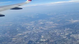 Wizzair A320: Beautiful Afternoon Takeoff from Hamburg