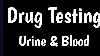 Drug Testing | Urine & Blood Drug Test | Drugs Of Abuse Testing |