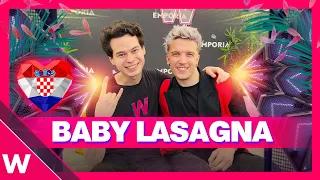 🇭🇷 Baby Lasagna (Croatia Eurovision 2024) | Emporia Lounge Interview in Malmö