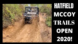 HATFIELD MCCOY TRAILS OPEN 2020! POLARIS RANGER HIGHLIFTER!