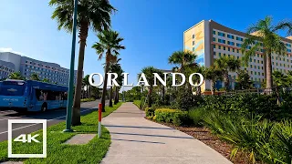 Orlando, Florida ☀️ Walking tour 2023 | 4K HDR 60fps