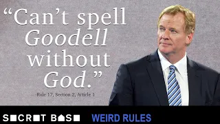 Commissioner? God? Not much difference thanks to this NFL rule | Weird Rules