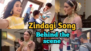 Behind the scene of Our Song ~Zindagi ♥️ @princenarulamusic5128 #vlog #btsvideos