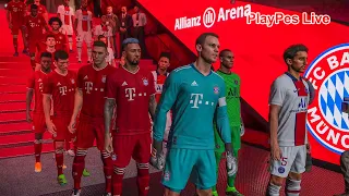 PES 2021 - Bayern Munchen vs PSG - UEFA Champions League - Gameplay PC