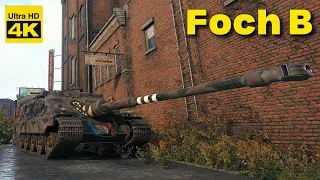 World of Tanks 4 Kills 10k damage Foch B | 4K Video | - My battle My rules