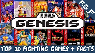 Top 20 Best Sega Genesis/Mega Drive Fighting Games + FACTS